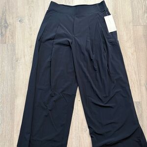 Athleta Navy Blue Wide-Leg Women's Pants